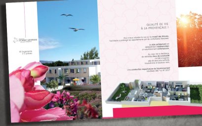 brochure plaquette projet immobilier